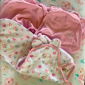 Summer Infant Swaddle - Set of 2 - size SM/MED